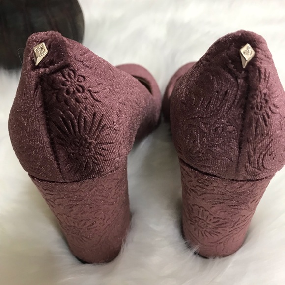SOLD Sam Edelson Stillson Velvet Block pumps NEW! - Picture 3 of 4